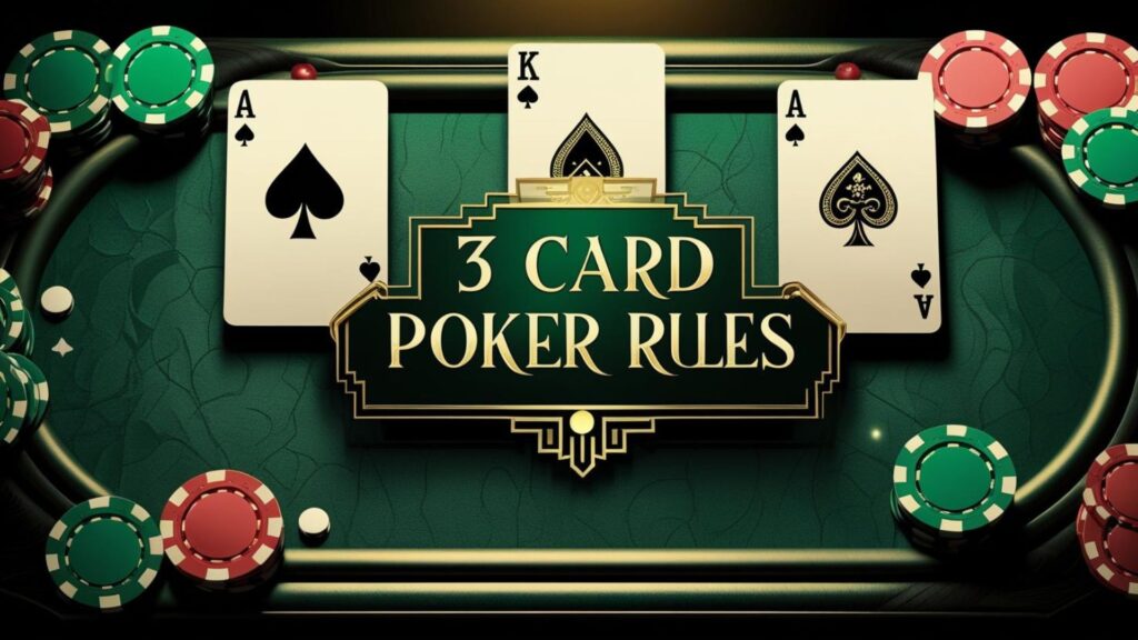 3 Card Poker Rules