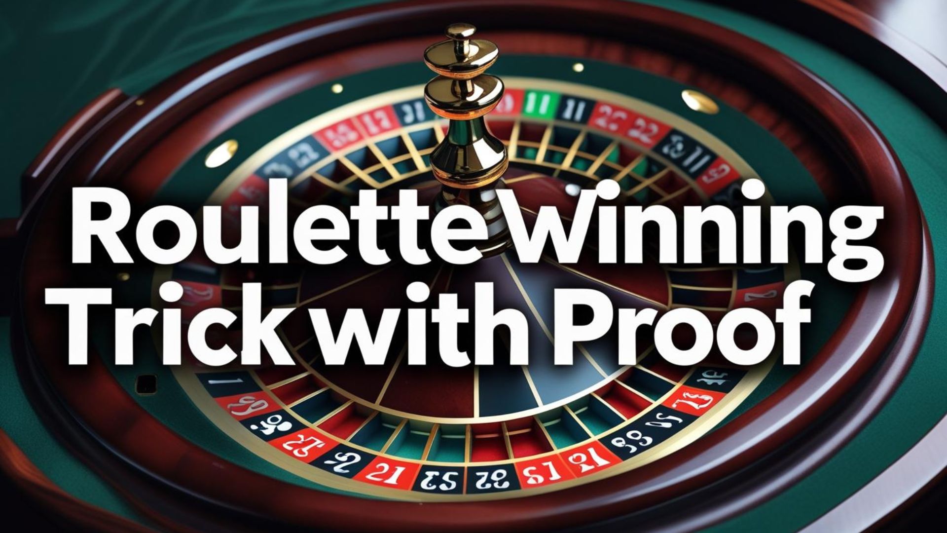 Roulette Winning Trick with Proof