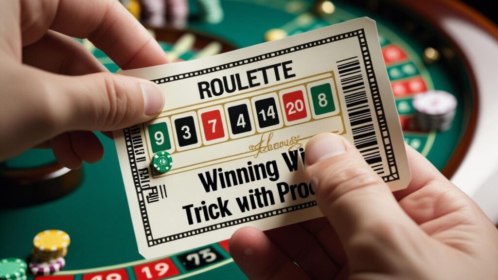 Roulette Winning Trick with Proof