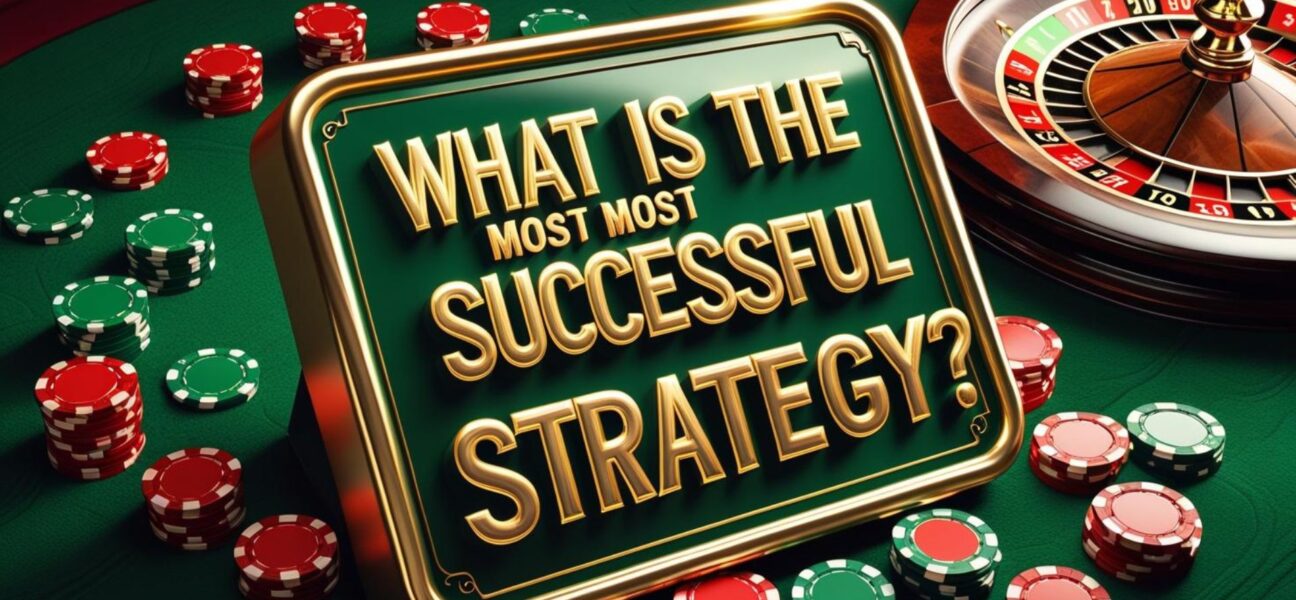 What is the Most Successful Roulette Strategy?