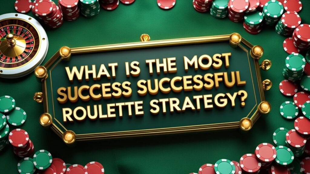 What is the Most Successful Roulette Strategy?